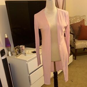 Forever 21 Pink Longline Cape